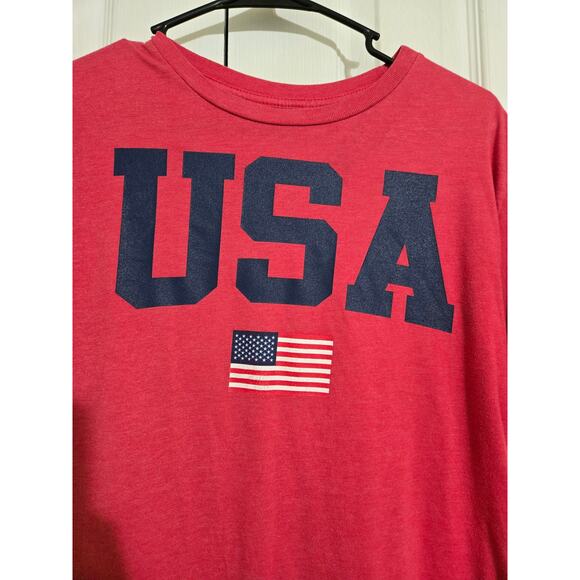 Mad engine small men's red graphic USA tshirt - Picture 2 of 6